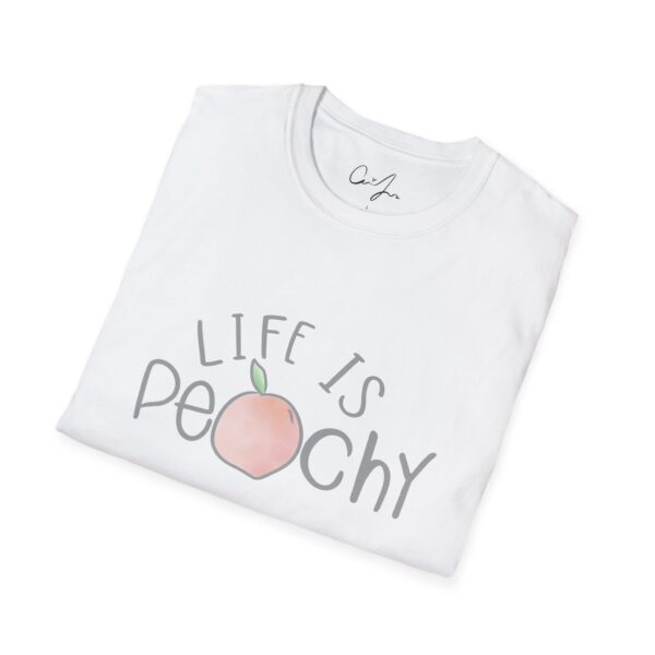 Audwrld's Life is Peachy Unisex Tee