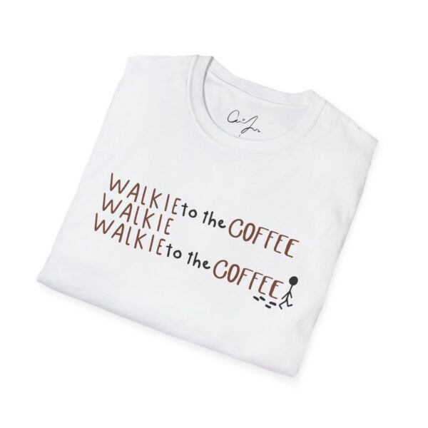 Audwrld's Walkie Coffee Unisex Tee