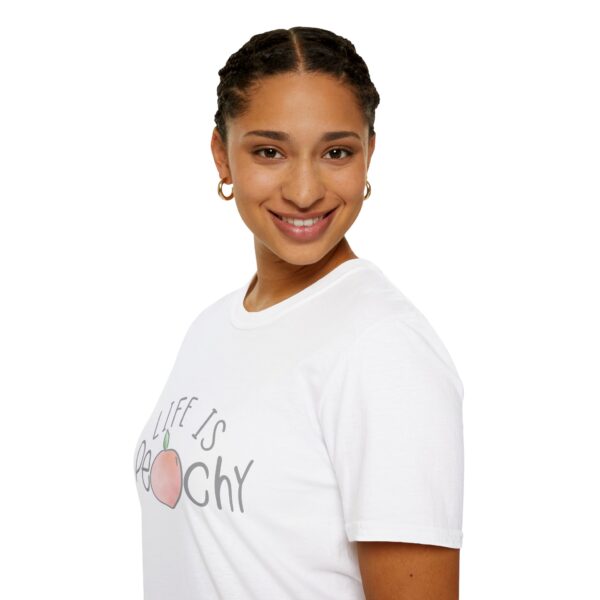 Audwrld's Life is Peachy Unisex Tee