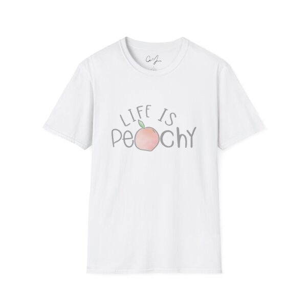 Audwrld's Life is Peachy Unisex Tee