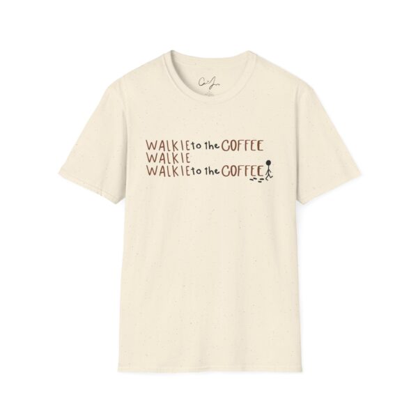 Audwrld's Walkie Coffee Unisex Tee