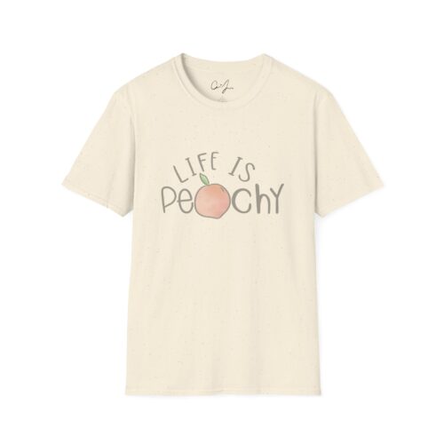 Audwrld's Life is Peachy Unisex Tee