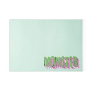 MOMSTER! - Glass Cutting Board